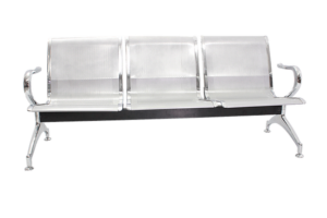 3 Seater Visitors Sofa – Silver Ash