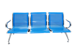 3 Seater Visitors Sofa – Blue